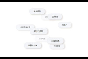 JS制作TAG标签云文字动画特效