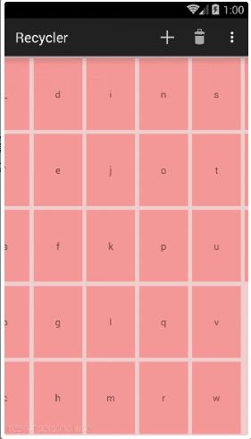 Android RecyclerView的应用
