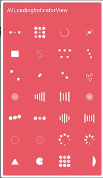  Android AVLoadingIndicatorView各种加载效果