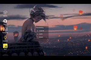 jQuery仿Windows桌面点击双击代码