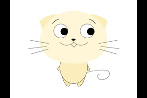 纯CSS3眼睛随鼠标移动小猫特效
