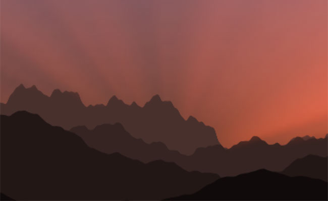  HTML5 Canvas日出日落动画特效