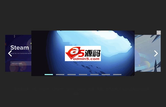 jQuery可关闭图片层叠轮播代码