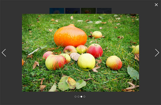  原生JS点击小图弹出大图代码