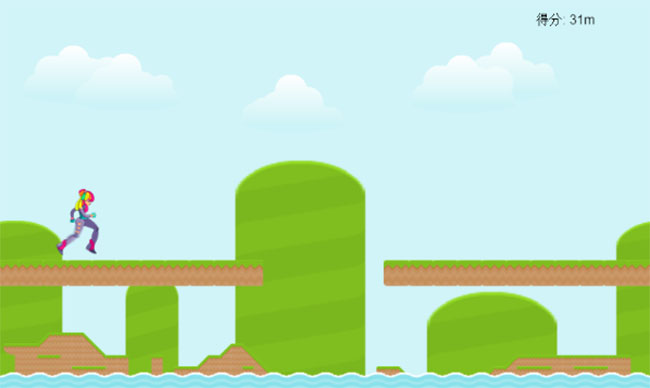  HTML5跑酷网页小游戏代码