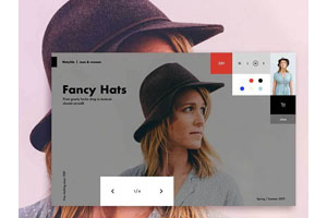HTML5全屏商品选择图片切换代码