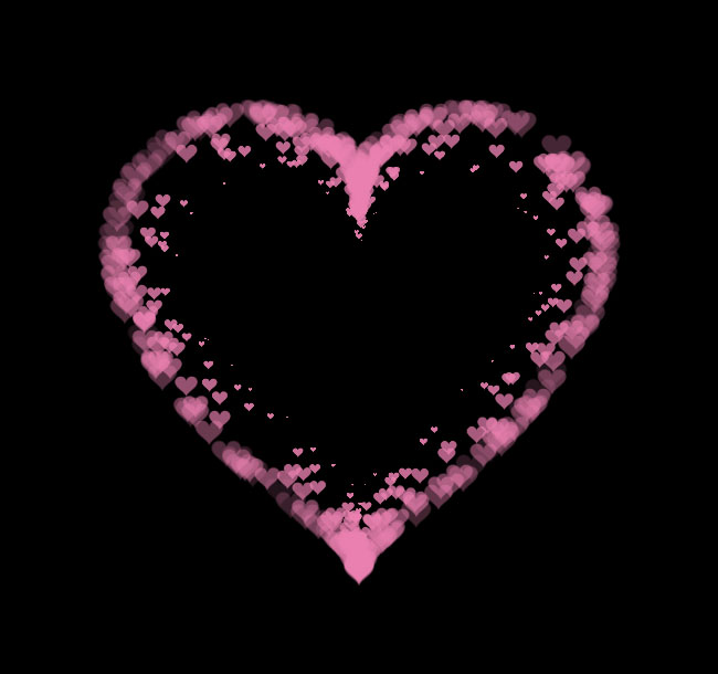  HTML5 Canvas表白爱心动画特效