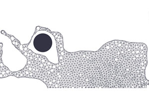 HTML5虚拟水槽物体流动特效