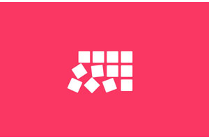 纯CSS3方块翻转加载动画特效