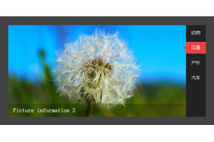 jQuery仿今日头条首页幻灯片代码