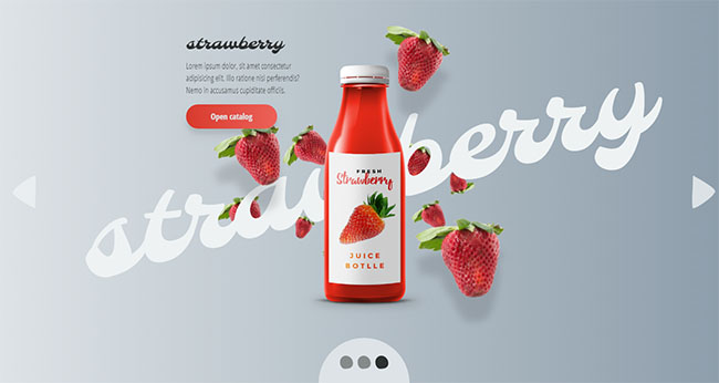  全屏图片视差切换Anime.js插件