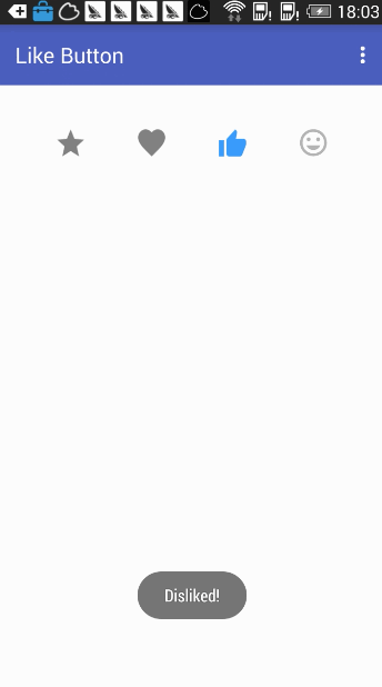  android twitter like动画的按钮控件