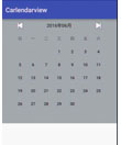 android可伸缩日历效果源码