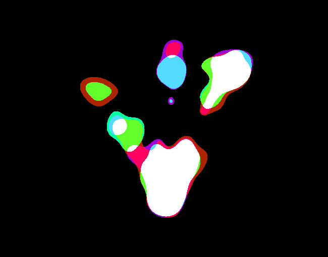  CSS彩色泥装液体摇晃动画特效