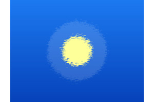 CSS3 SVG水中月亮倒影动画特效