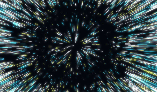  HTML5鼠标移动光束粒子动画特效