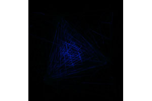 HTML5 Canvas蓝色二维动画特效