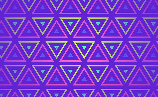 HTML5 SVG三角形矩阵动画特效