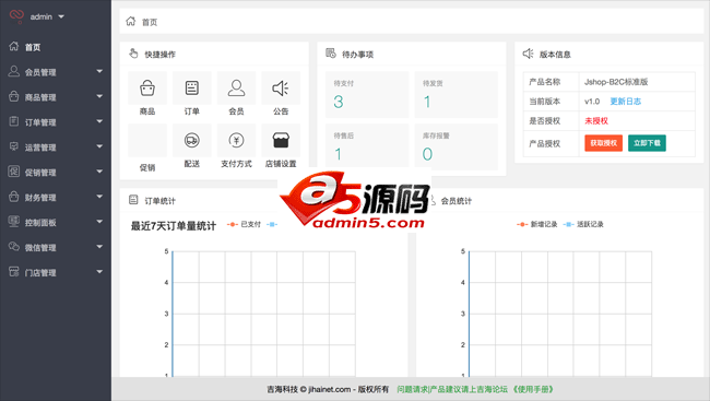 开源Jshop小程序商城