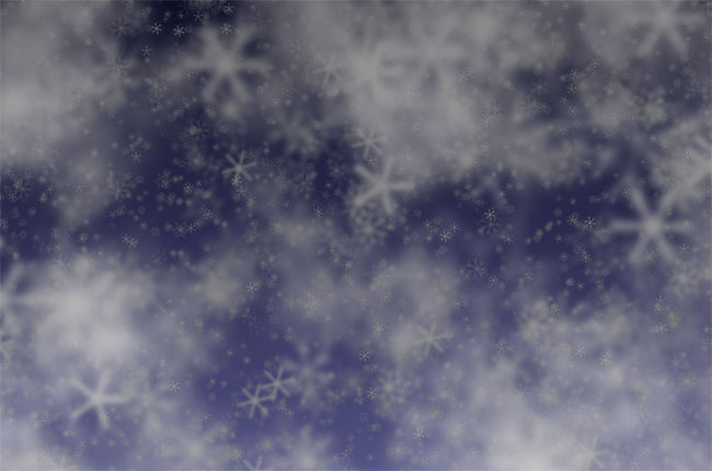  HTML5全屏雪花动画场景特效