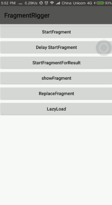 android 管理多种动画效果Fragment效果源码