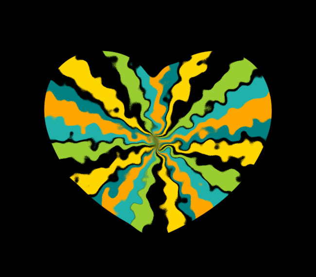  HTML5 SVG糖果爱心动画特效