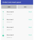 android一个简单的时间轴实现效果源码