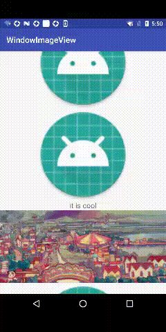 android 在RecyclerView 中展示滑动图片效果源码