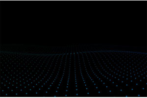 HTML5矩阵粒子波浪背景特效