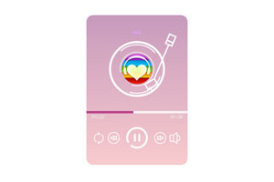 jQuery随身听音乐播放器代码