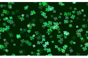 H5 Canvas四叶草背景动画特效