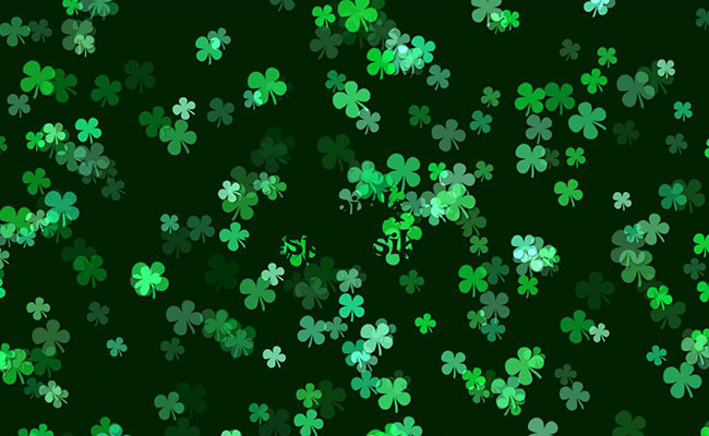  H5 Canvas四叶草背景动画特效