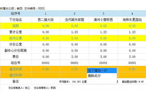 jQuery表格编辑添加删除行插件