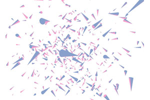 Canvas绘制3D菱形动画特效