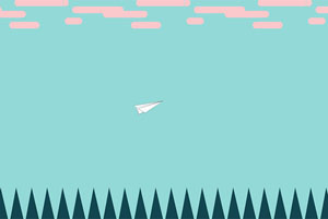 CSS3 SVG纸飞机飞行动画特效