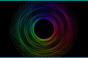 Canvas画布线条组合动画特效