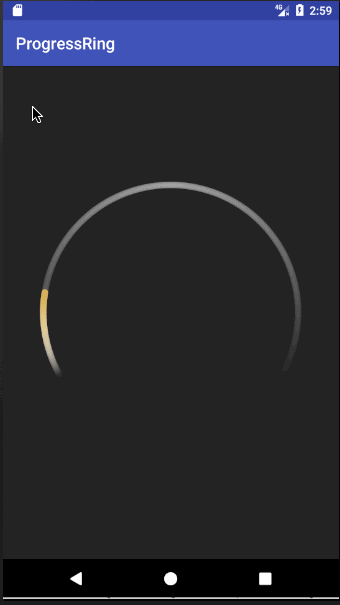 Android自定义View之渐变圆环进度条