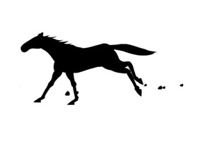 HTML5卡通奔跑的马动画特效