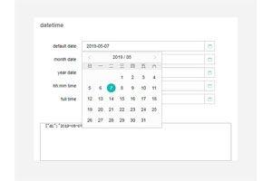 jQuery选择日期时间下拉框代码