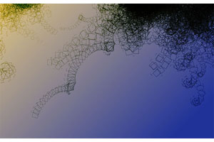 H5 Canvas液体花纹流动特效