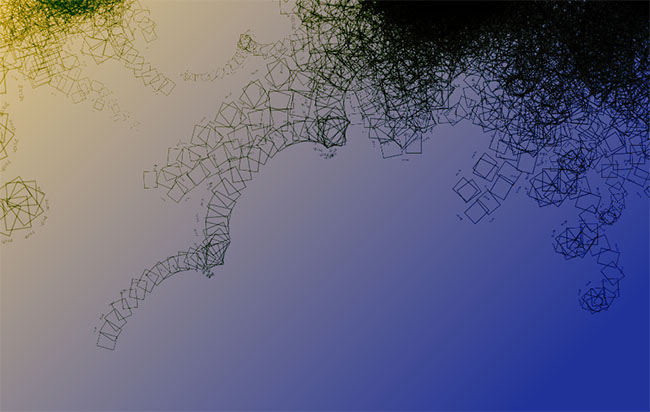  H5 Canvas液体花纹流动特效