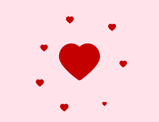  jQuery点击更多爱心动画特效