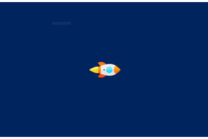 CSS3 SVG火箭横线元素动画特效
