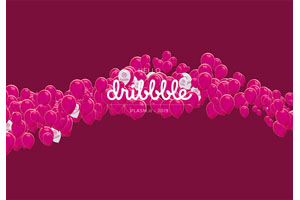 HTML5粉色气球飘过动画特效