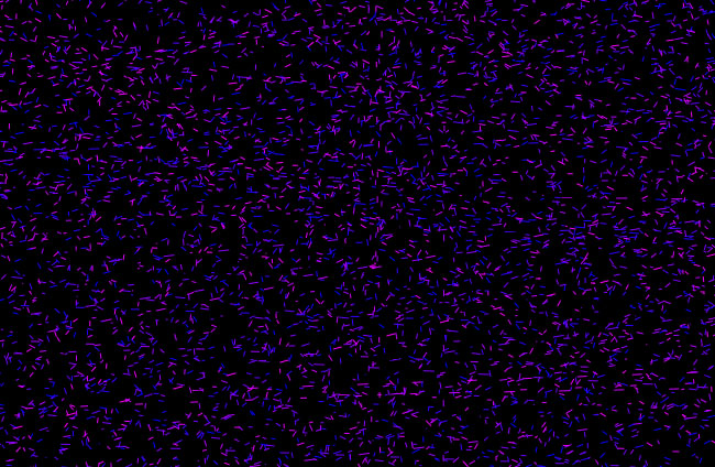  HTML5 Canvas粉末噪点动画特效