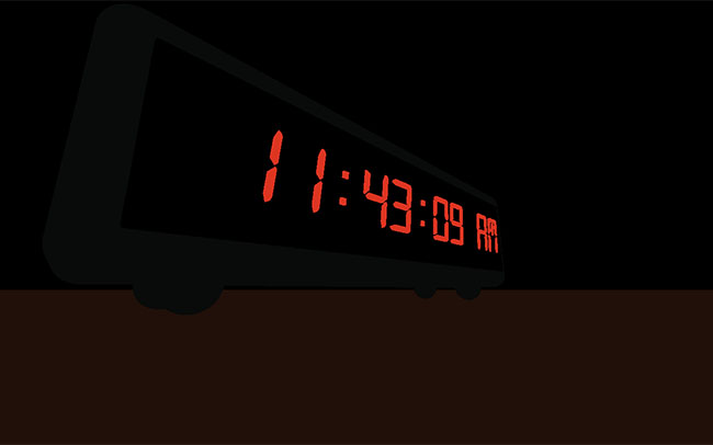  HTML5 3D液晶数字时钟特效