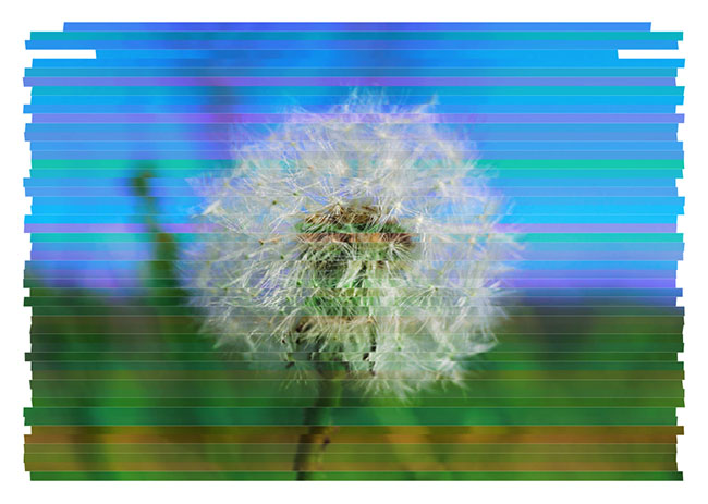  js+css3图像画面故障动画特效