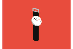 苹果iWatch 3D手表旋转展示特效