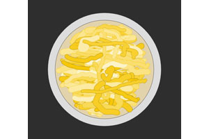 HTML5 Canvas一碗面条特效