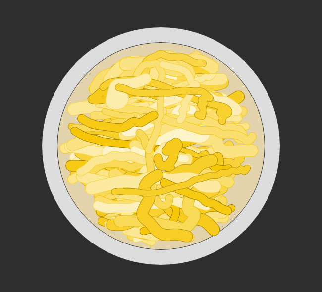  HTML5 Canvas一碗面条特效